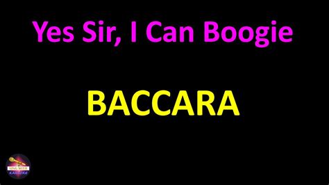 yes sir i can boogie lyrics meaning